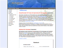 Tablet Screenshot of michatronic.de